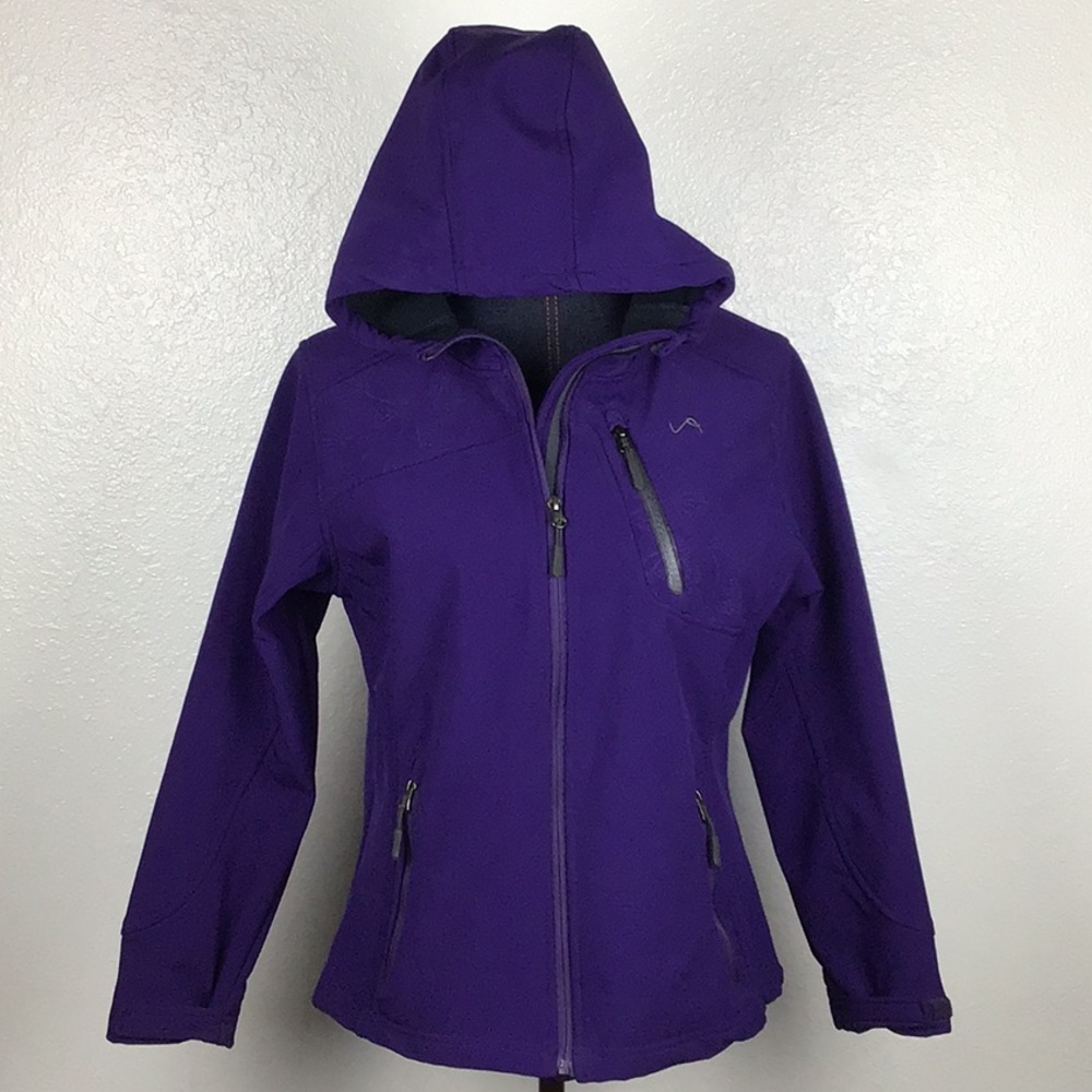 Vertical 9 Shell Purple Zip Up Jacket - Picture 3 of 6